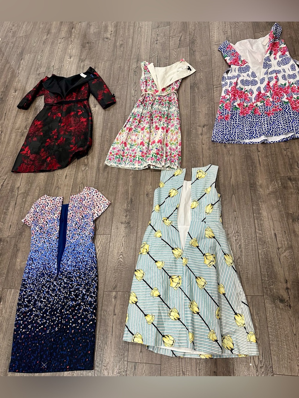 Lot Of 5 Talbots Dresses Florals Multicolor Size XS NWT Shift, Fit & Flare - Picture 8 of 8